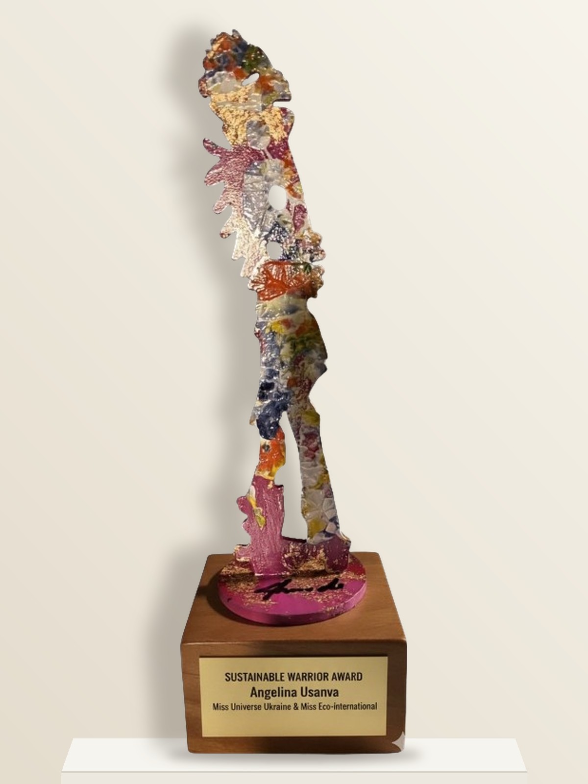Hand-Painted Warrior – Front view